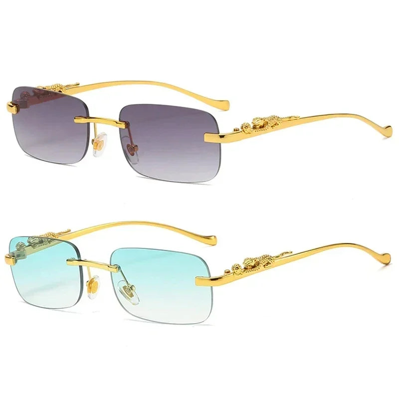 New Frameless Tinted Glasses Shades for Women and Men