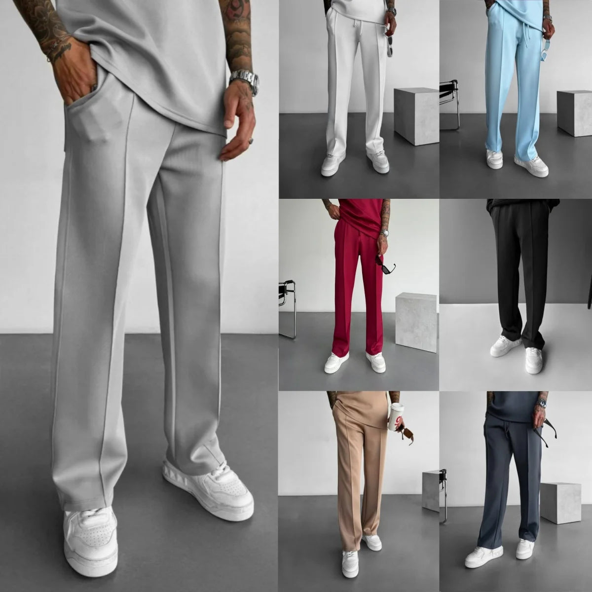 Men's Casual Quick Dry Breathable Sweatpants