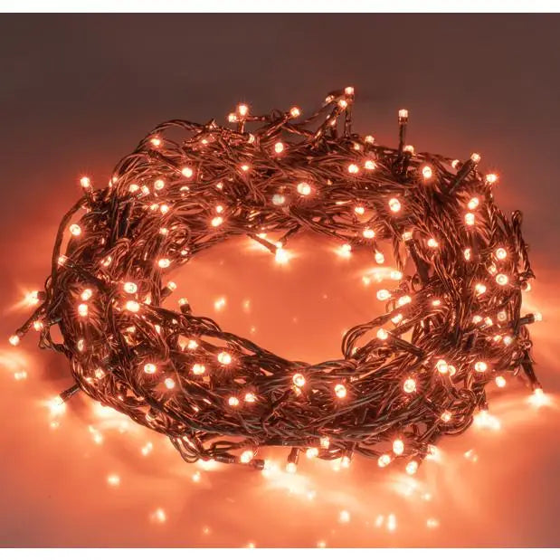 200 LED 66FT Halloween Fairy String Lights, Mini String Lights Plug-in for Indoor/Outdoor Christmas, Garden, Wedding Party Decor - WORLDZii