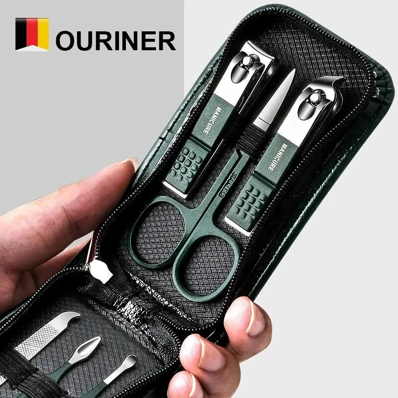 Ouriner 6-18Pcs Portable Manicure and Pedicure Set