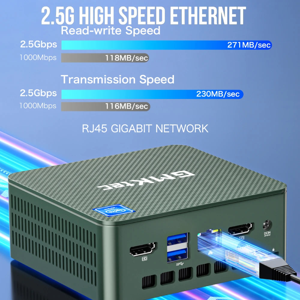 GMKtec G3 Mini PC Intel Alder Lake N100 Windows 11 Pro - WORLDZii