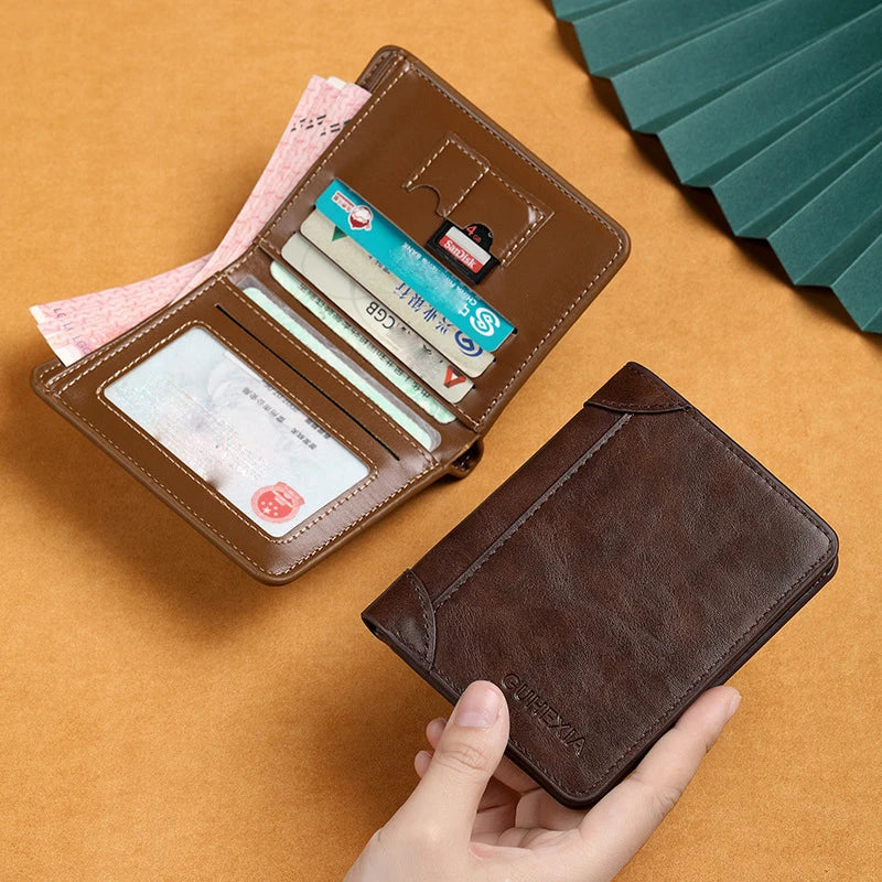 PU Leather RFID Wallet for Men