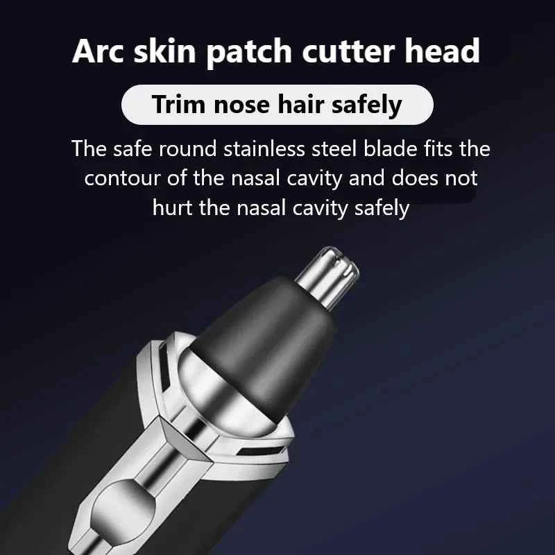 Kemei 6512 Nose Hair Trimmer Nasal Wool Implement Nose Hair Cut Washed Trimmer Clipper and Hair Razor Epilator Remover Nose Hair