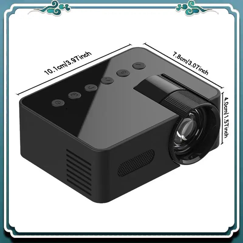 YT100 Mini Home Portable Mini Home Theater Projector - WORLDZii