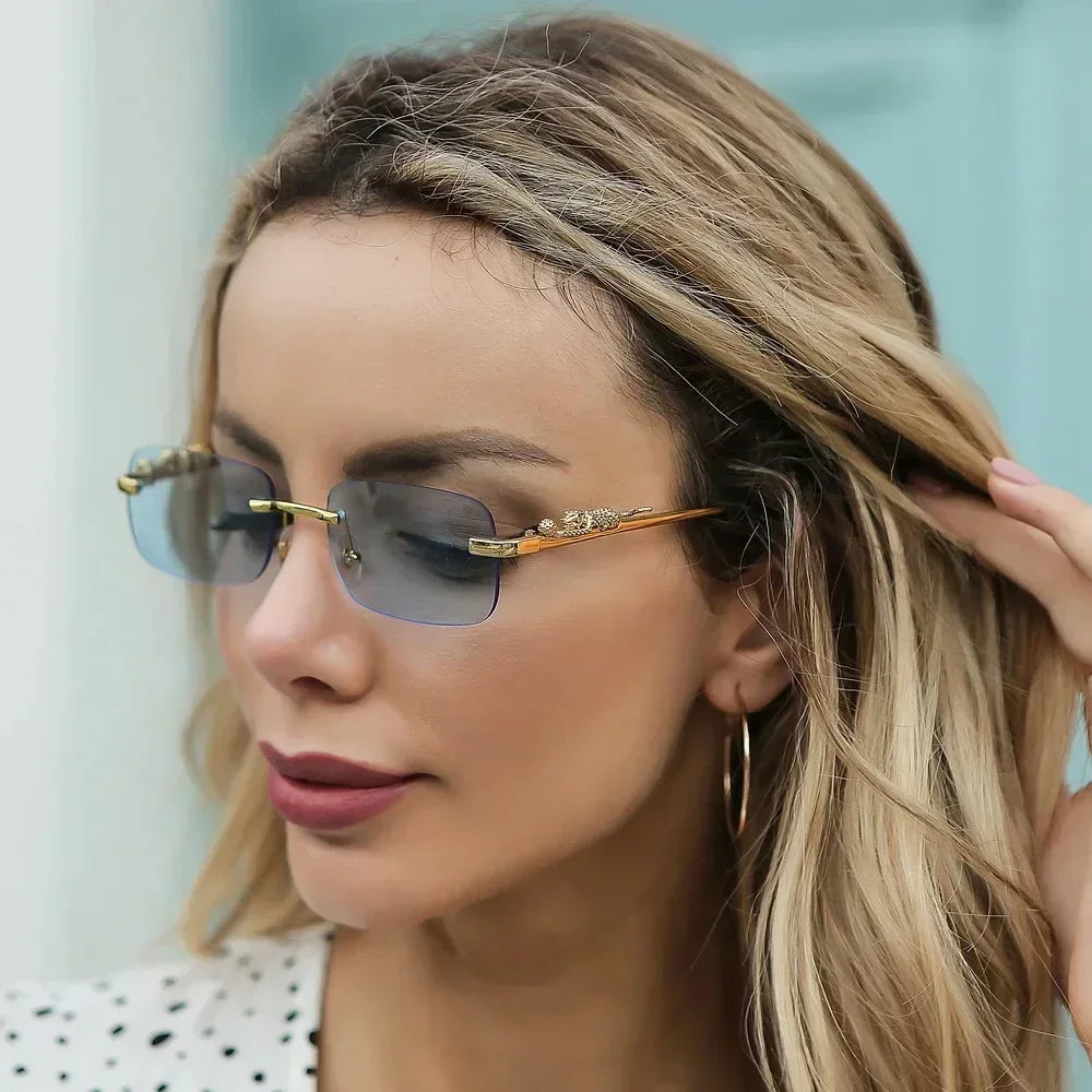New Frameless Tinted Glasses Shades for Women and Men