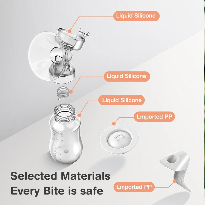 Breast Milk Pump and Feeding Bottle - WORLDZii