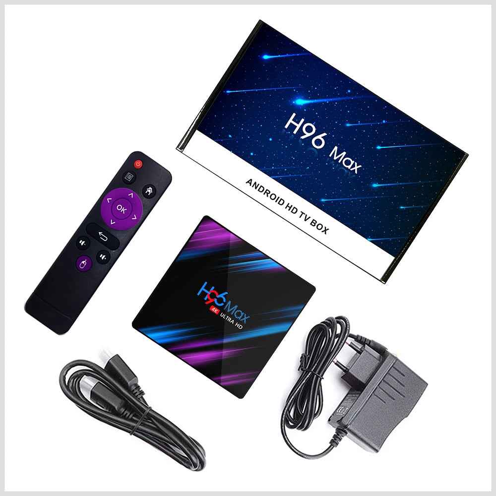 4K Smart TV Box with Wi-Fi