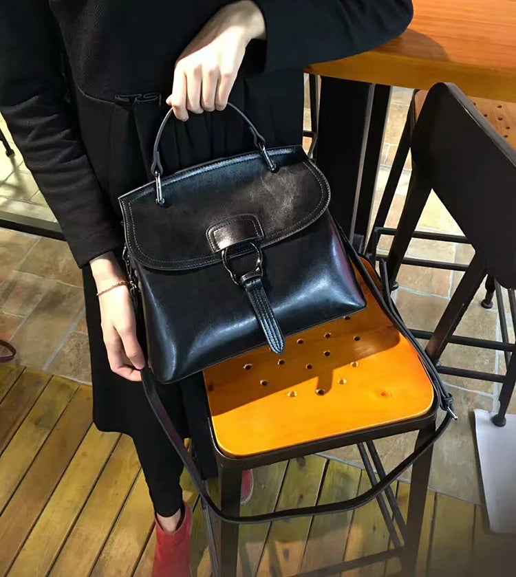 Luxury Genuine Cow Leather Handbag