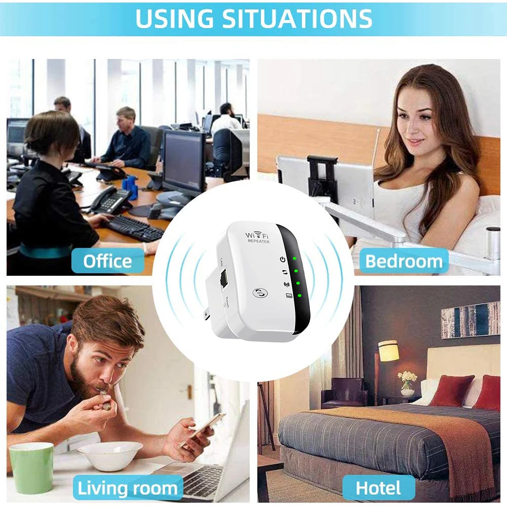 300Mbps Wireless 802.11N WIFI Booster Repeater Amplifier