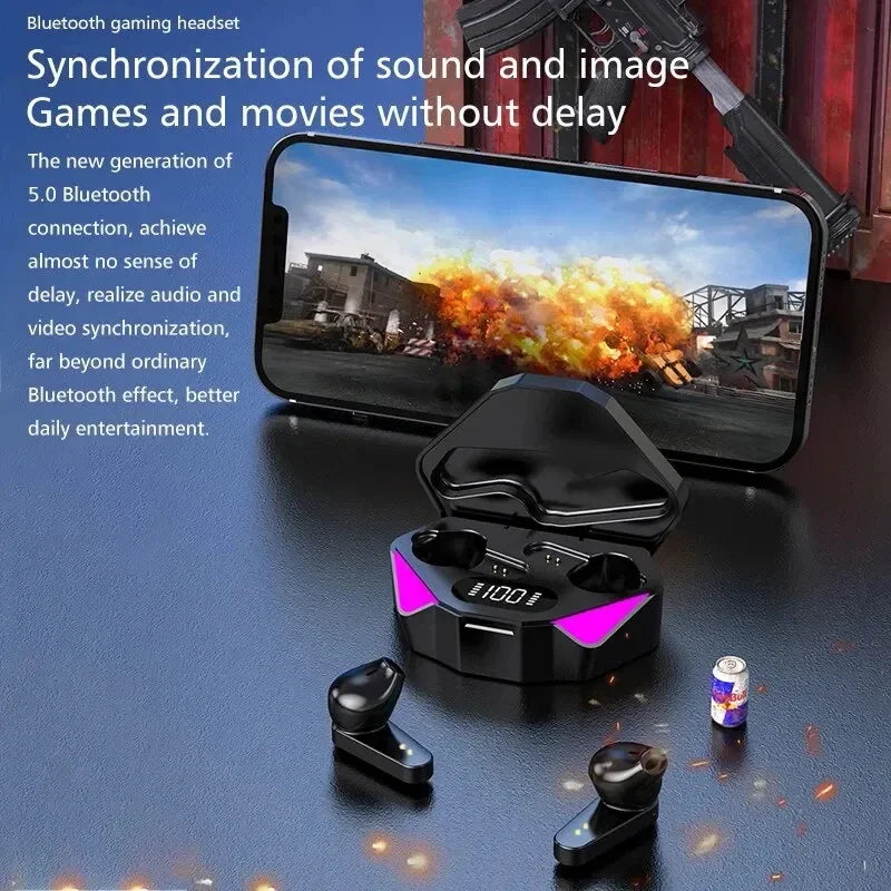 X15 TWS Gaming Wireless Earbuds with Mic