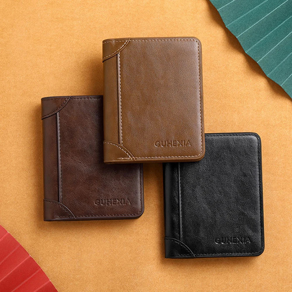 PU Leather RFID Wallet for Men