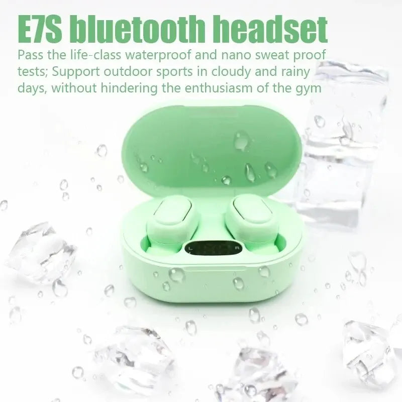 TWS E7S Fone 5.3 Wireless Headphones with Mic