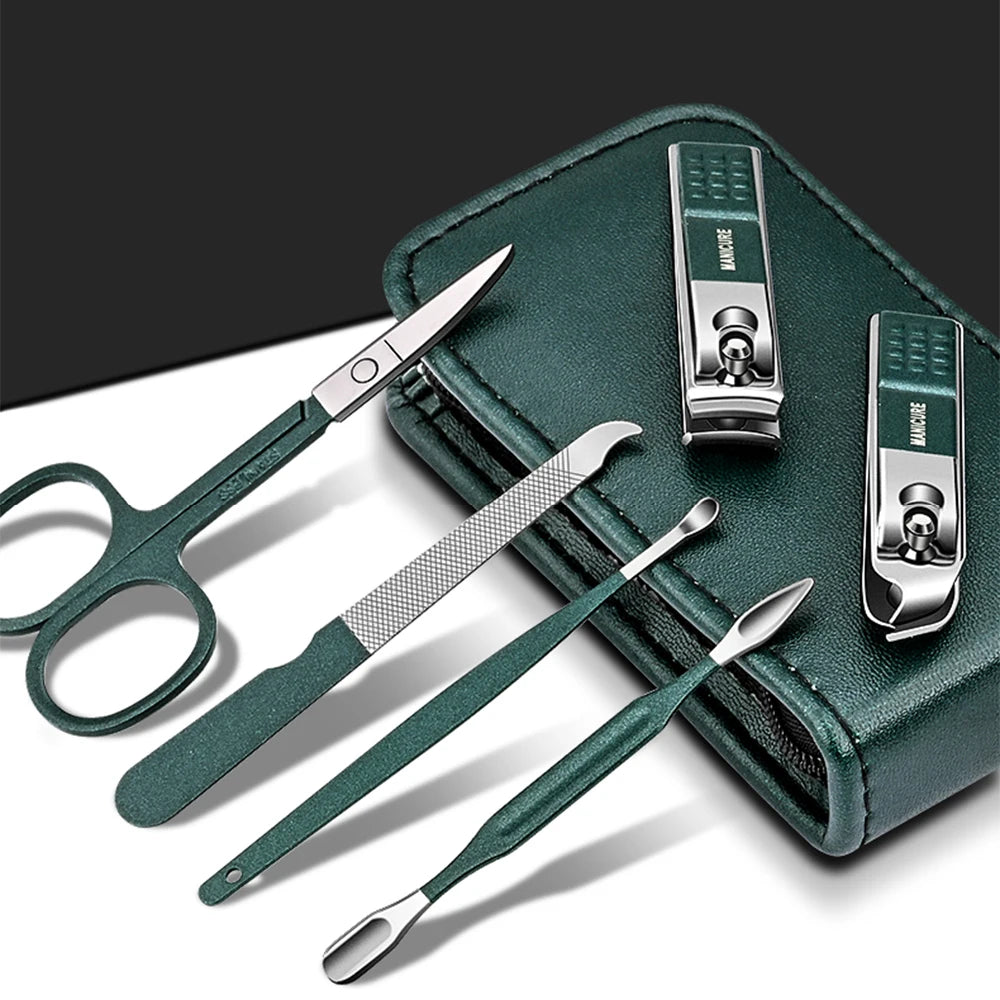 Ouriner 6-18Pcs Portable Manicure and Pedicure Set