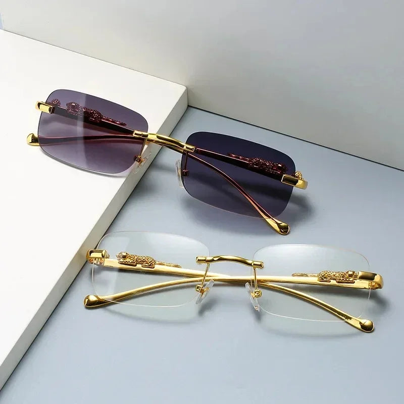 New Frameless Tinted Glasses Shades for Women and Men