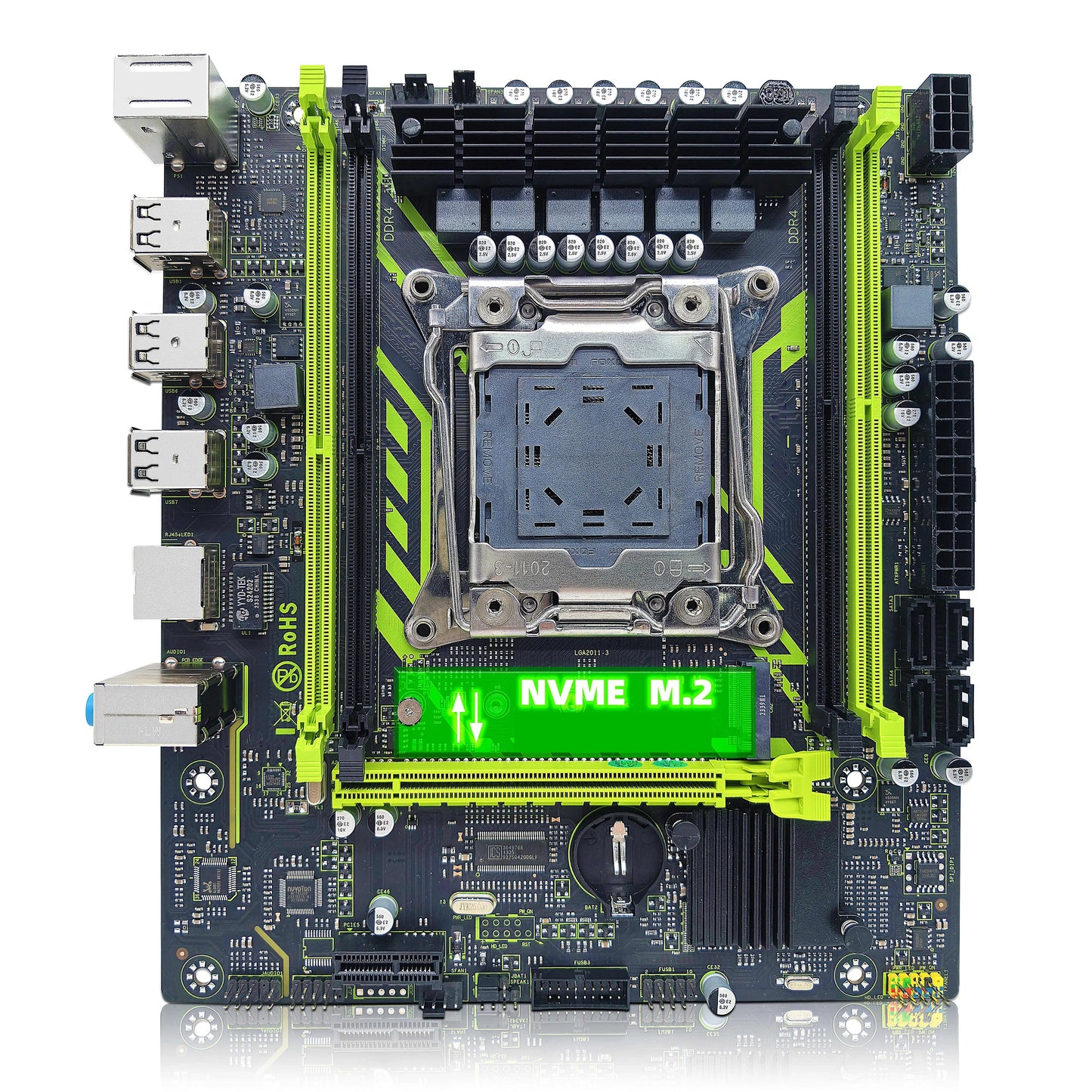 ZSUS X99-8D4 Computer Motherboard - WORLDZii