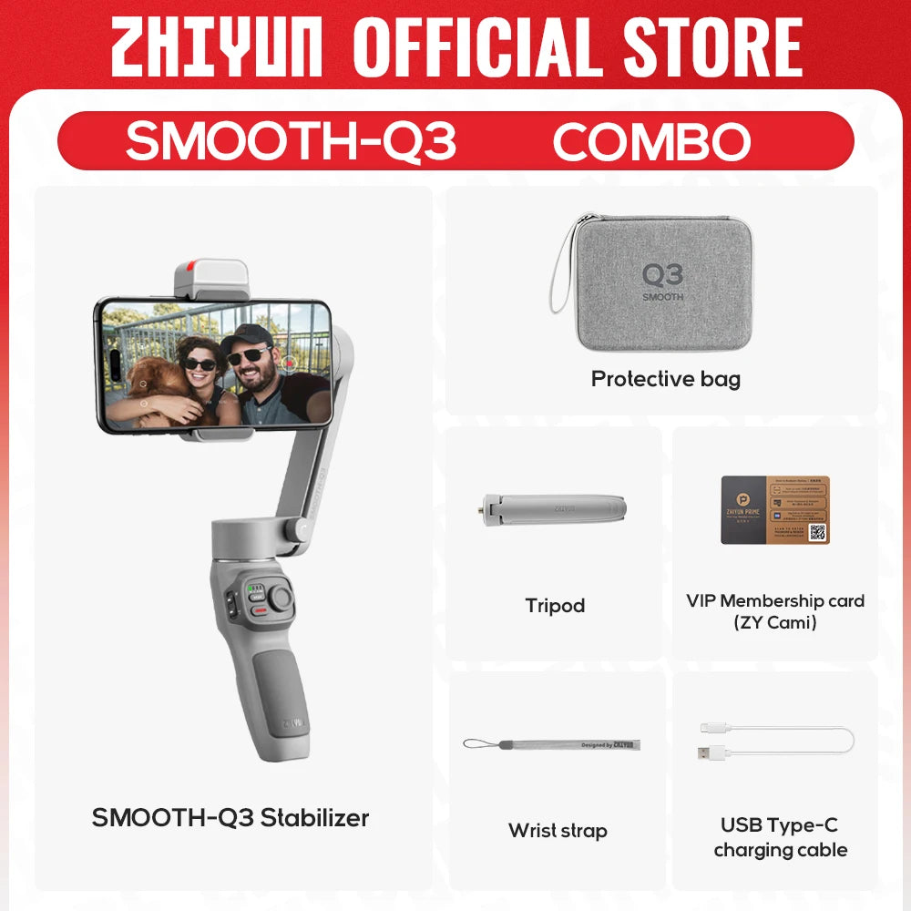 ZHIYUN Gimbals Portable Stabilizer for Cell Phones