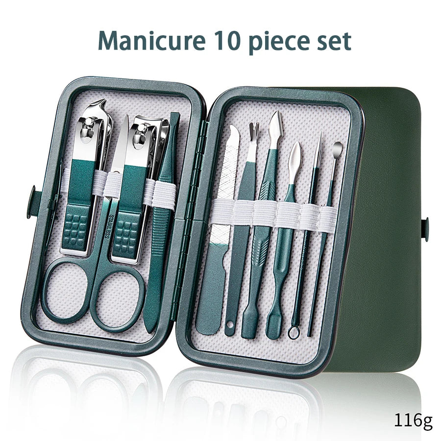 Ouriner 6-18Pcs Portable Manicure and Pedicure Set