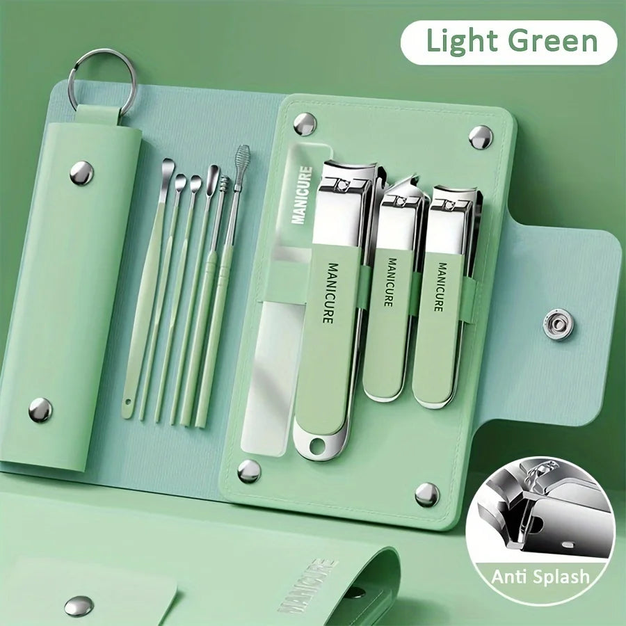Ouriner 6-18Pcs Portable Manicure and Pedicure Set