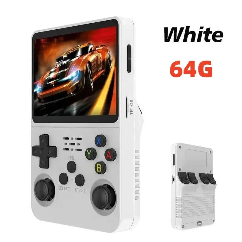 ARKOS R36S Retro Handheld Video Game Console Linux System 3.5 Inch IPS Screen R35s Pro Portable Pocket Video Player 64GB Games - WORLDZii