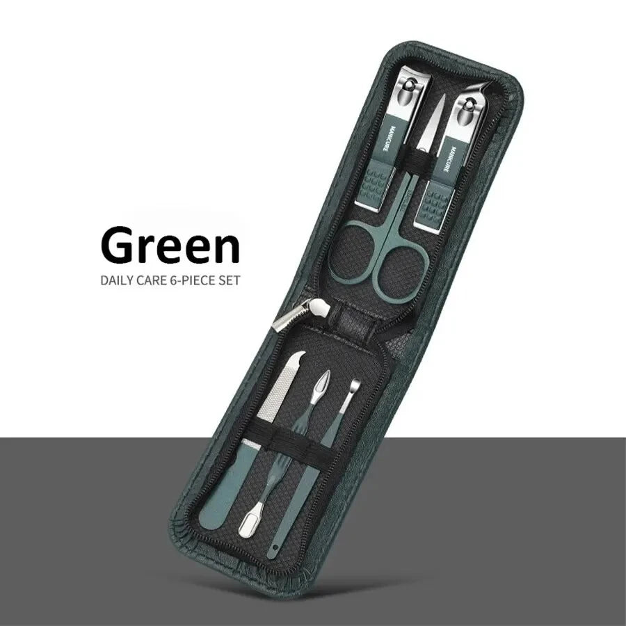 Ouriner 6-18Pcs Portable Manicure and Pedicure Set
