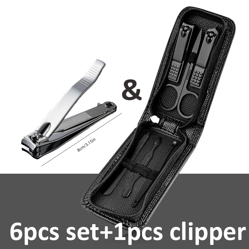 Ouriner 6-18Pcs Portable Manicure and Pedicure Set