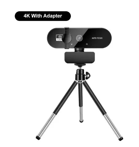 4K 1080P Mini Full HD Webcam with Microphone - WORLDZii