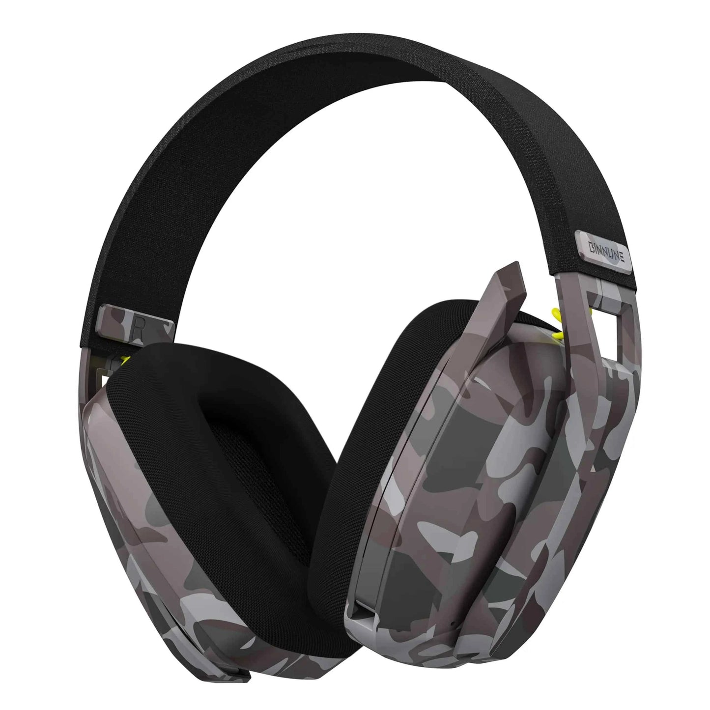 BINNUNE BW06 2.4GHz Wireless Gaming Headset with Mic for PS5 PS4 PC Mac Playstation Bluetooth Gaming headphone with Microphone
