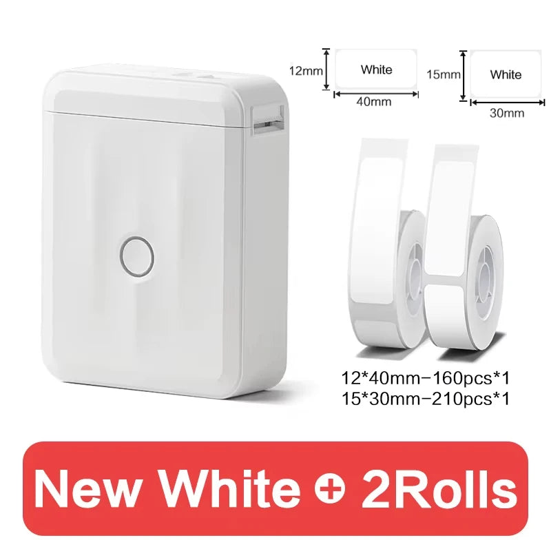 Niimbot D110 Mini Portable Thermal Ink Free Printer with Self-Adhesive Labels