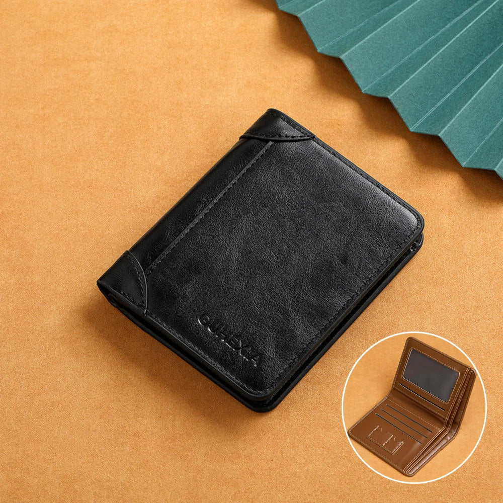 PU Leather RFID Wallet for Men