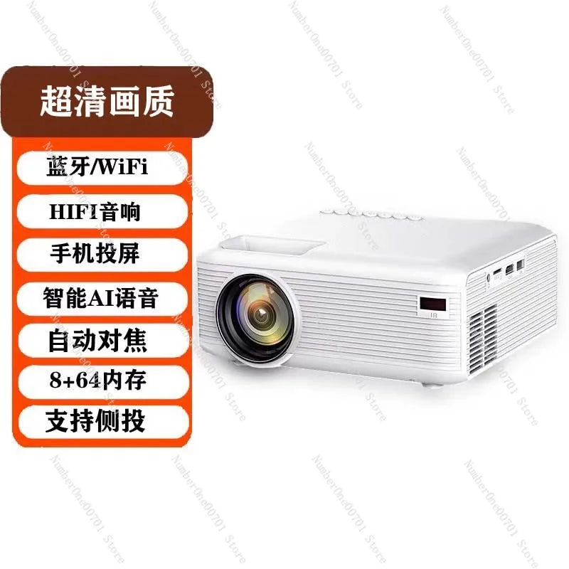 New 4K Ultra HD Portable Mini Projector - WORLDZii