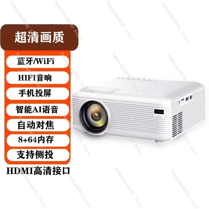 New 4K Ultra HD Portable Mini Projector - WORLDZii