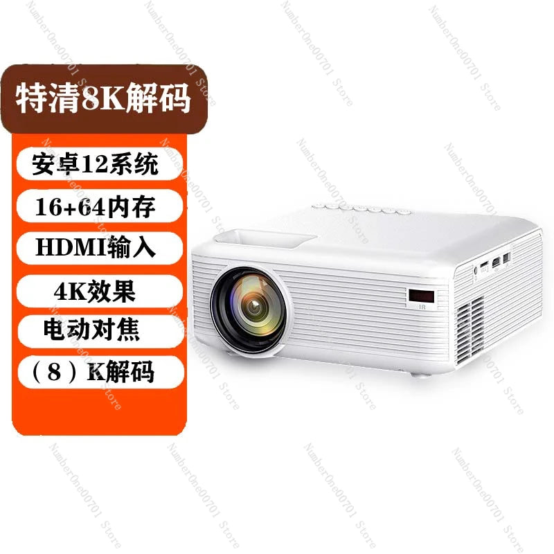 New 4K Ultra HD Portable Mini Projector - WORLDZii
