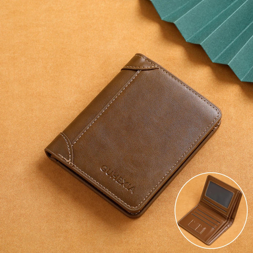 PU Leather RFID Wallet for Men