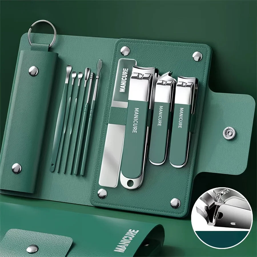 Ouriner 6-18Pcs Portable Manicure and Pedicure Set