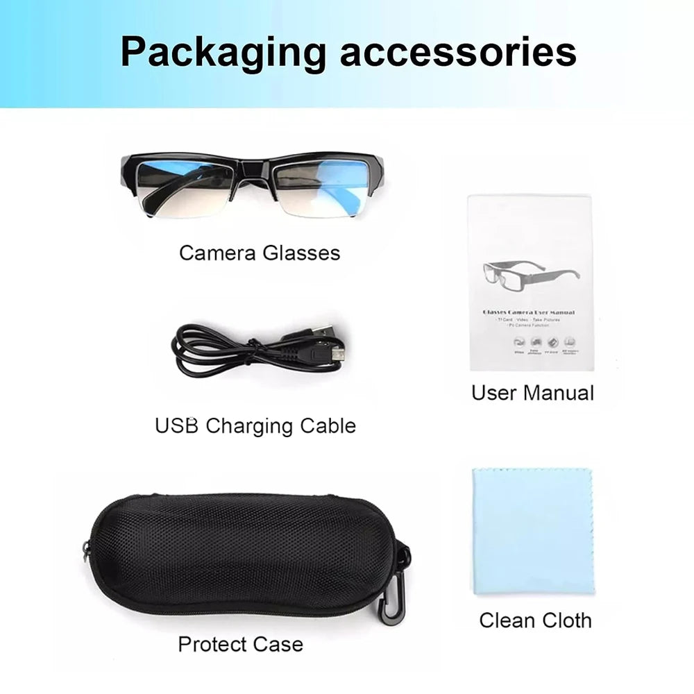 1080P HD Mini Camera DVR Glasses - WORLDZii