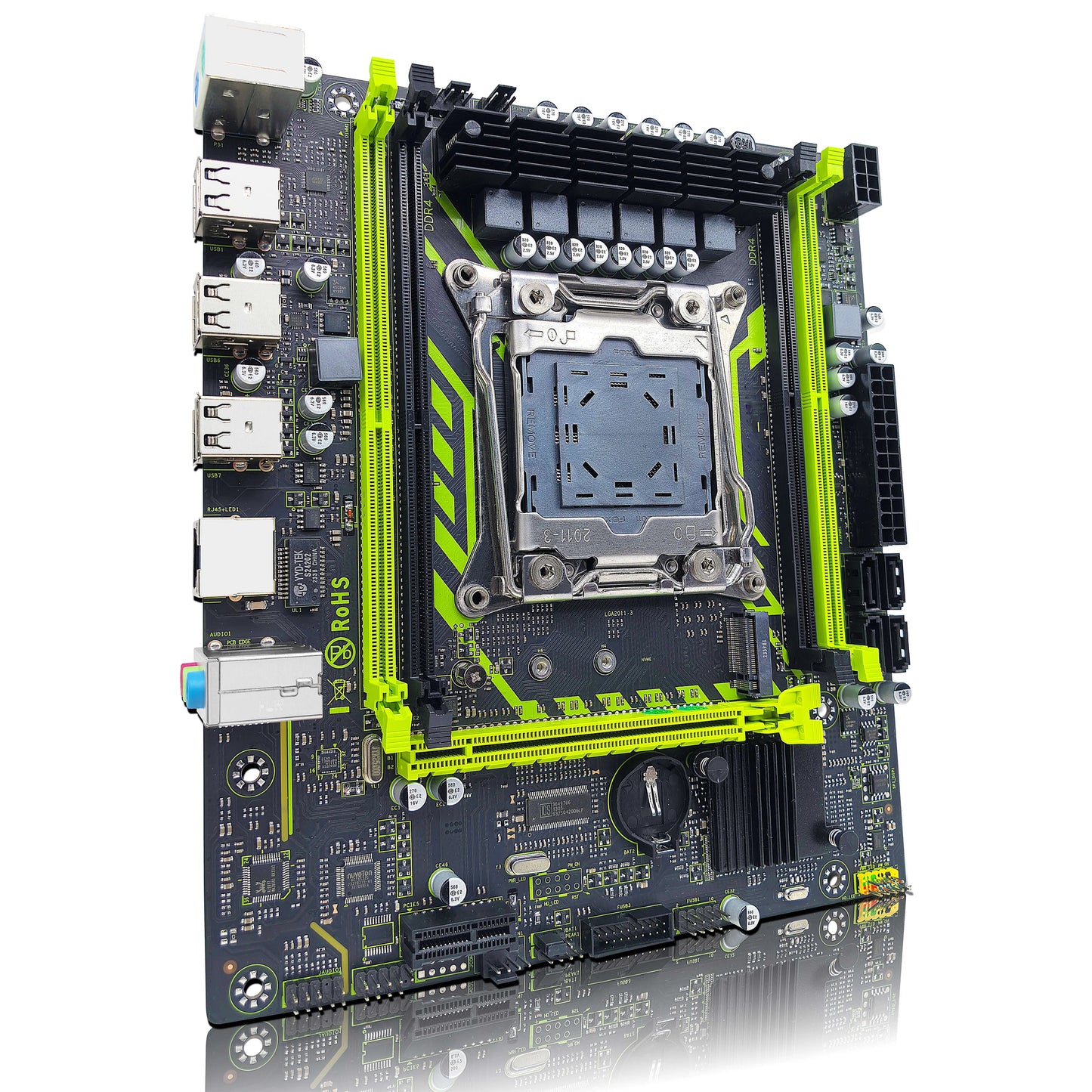 ZSUS X99-8D4 Computer Motherboard - WORLDZii