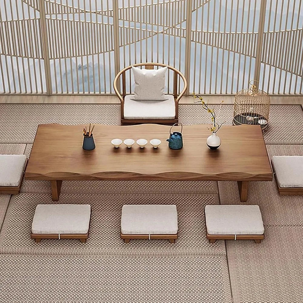 Large Japanese Low Table for Sitting on the Floor - WORLDZii