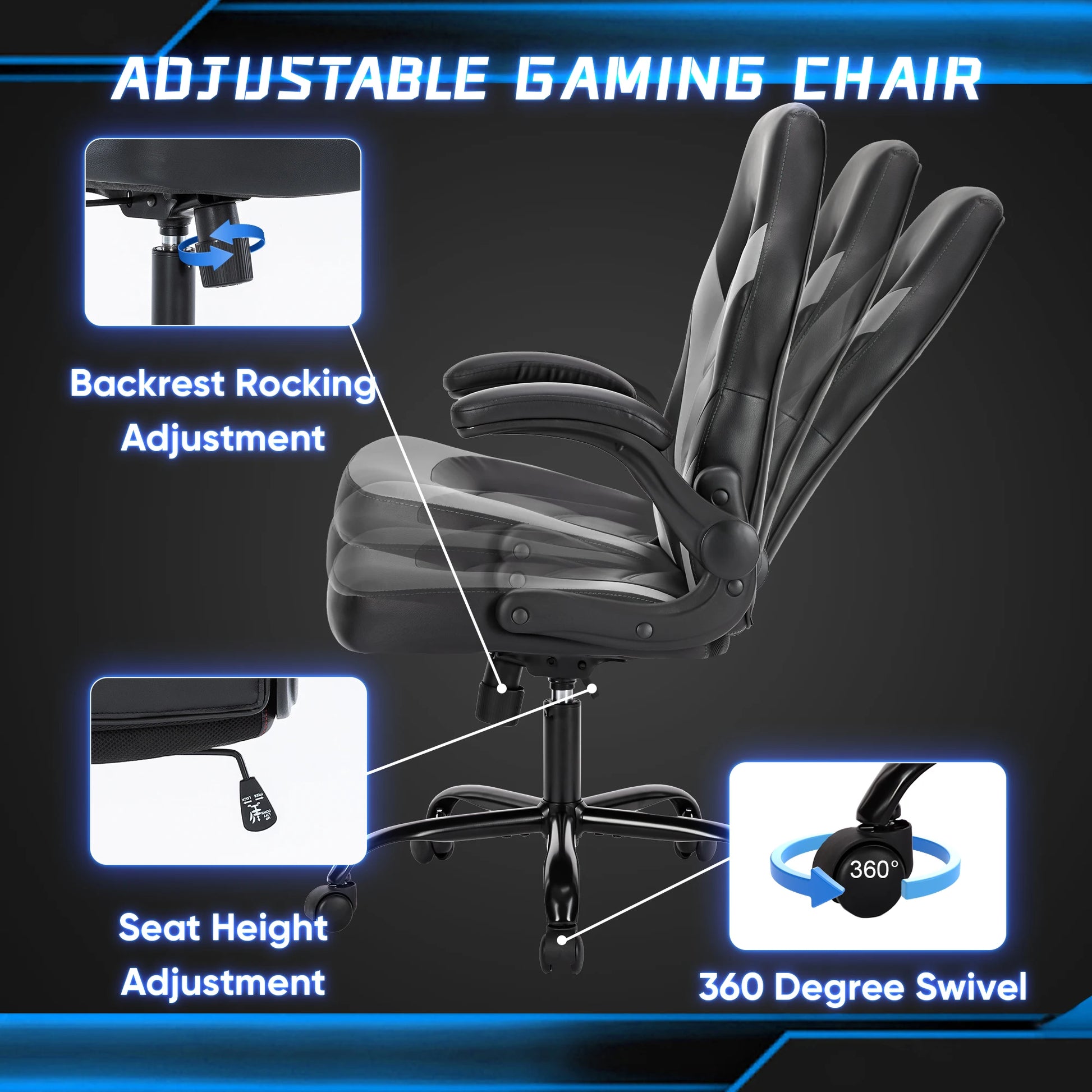 Ergonomic Office Computer Chair - WORLDZii