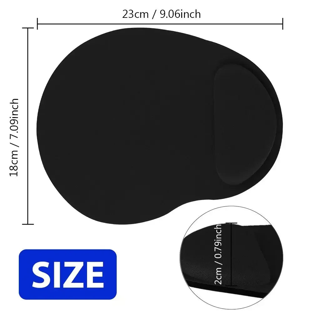 Ergonomic Soft Mousepad for PC Laptop Computer - WORLDZii