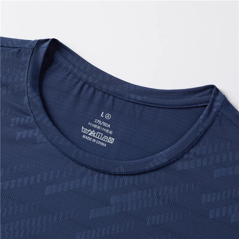 Men's Quick Dry Ice Silk T-Shirts