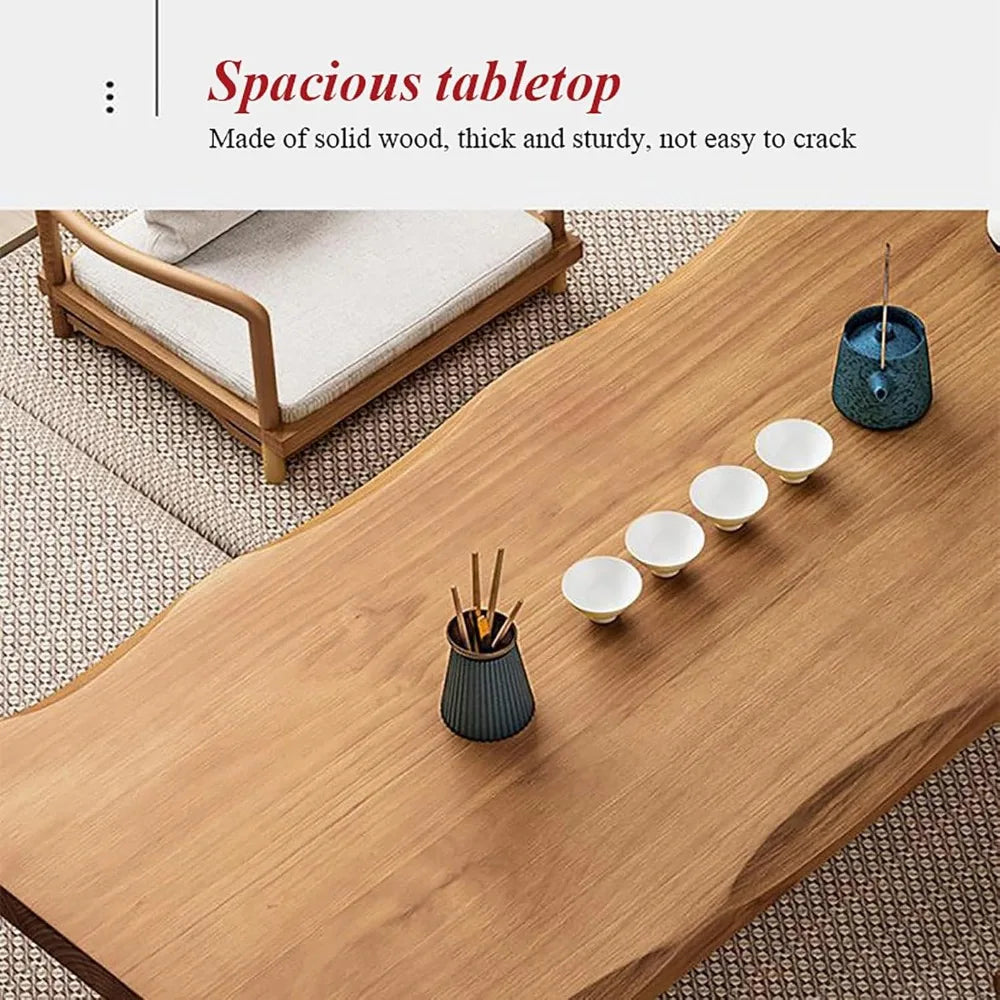 Large Japanese Low Table for Sitting on the Floor - WORLDZii