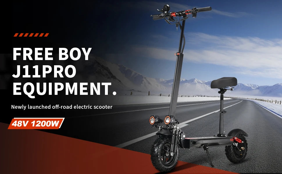 1200w Powerful Adult E-Scooters With Foldable Design