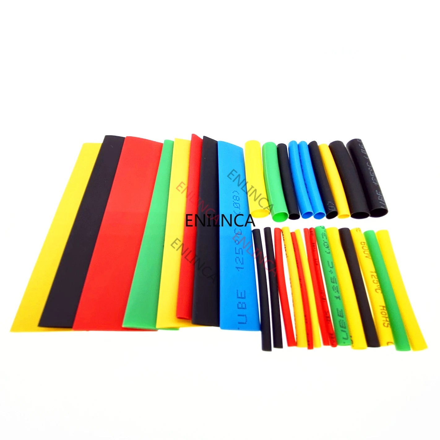 127-750pcs Heat-shrink Tubing Thermoresistant for Wire Cable Insulation Sleeve - WORLDZii