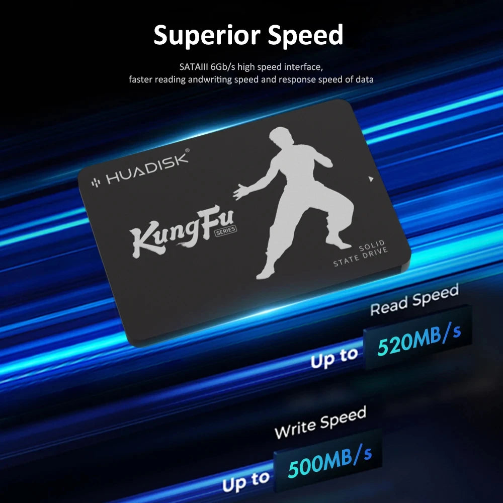 HUADISK SATA3 SSD Internal Solid-State Drive for Laptop Desktop - WORLDZii