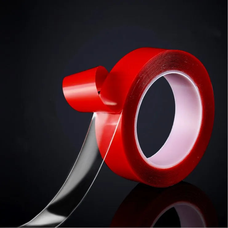 Double Sided Tape Nano Tape 3Meter 3/6/8/10/15/20/25/30Mm Width Transparent Tape Washable Adhesive Nano Traceless Sticker Glue - WORLDZii