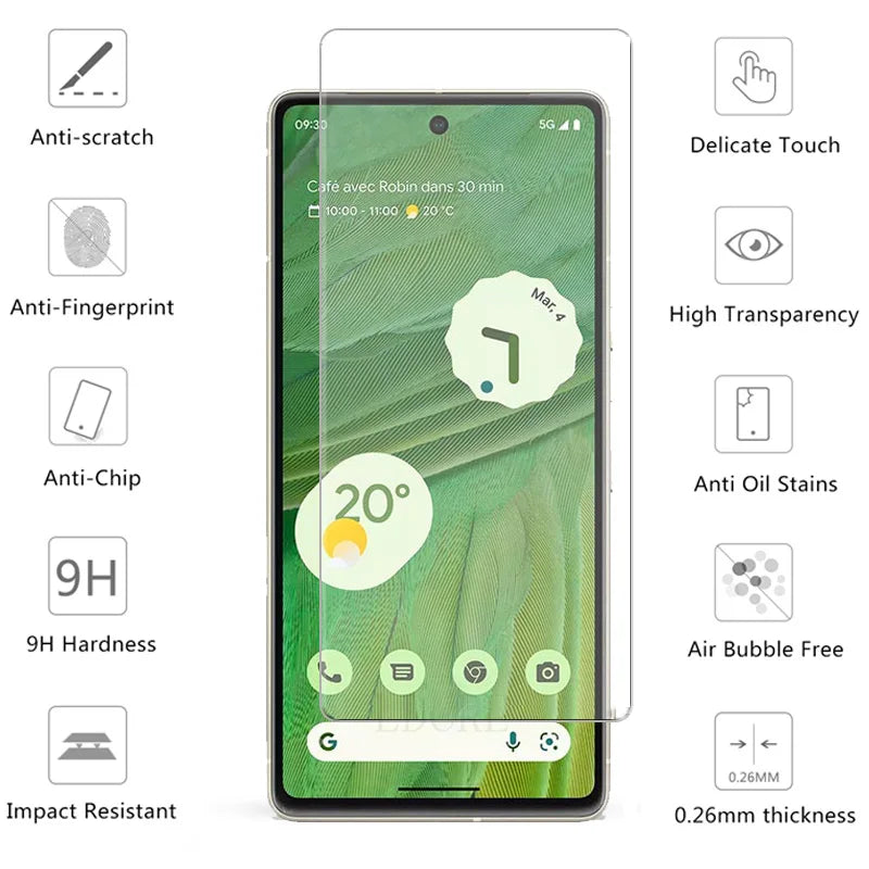 4PCS Protective Transparent Screen Protector Film Glass - WORLDZii