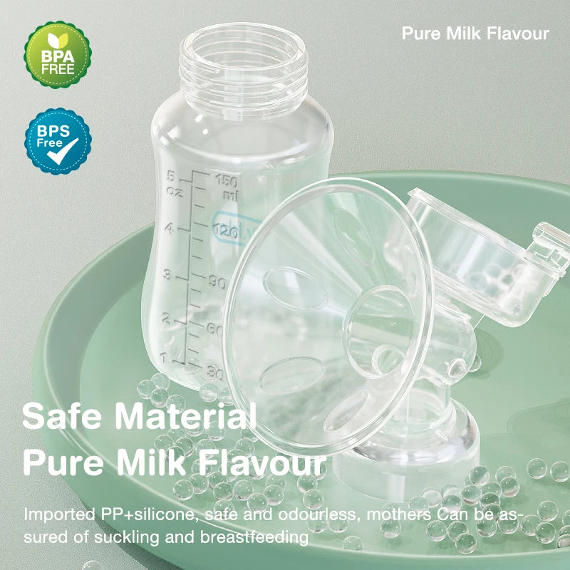 Breast Milk Pump and Feeding Bottle - WORLDZii