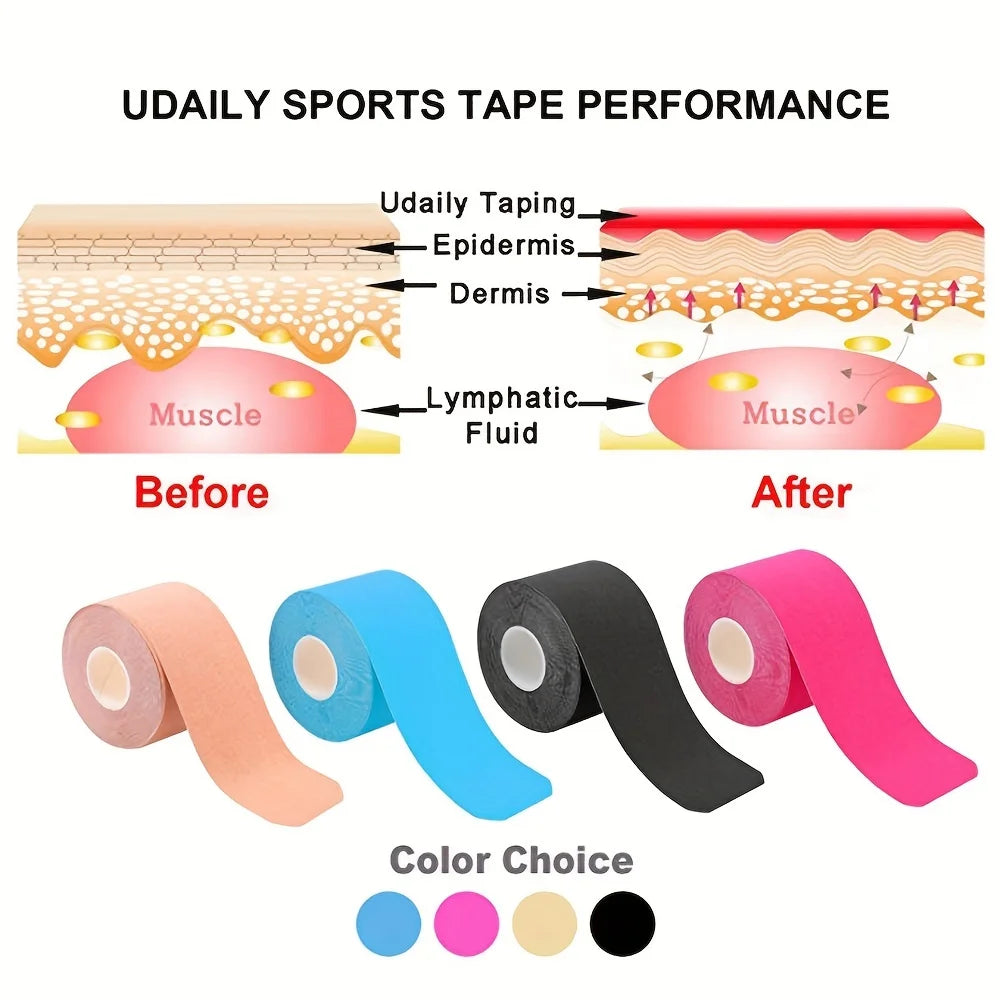 Kinesio Elastic Sports Tape - WORLDZii