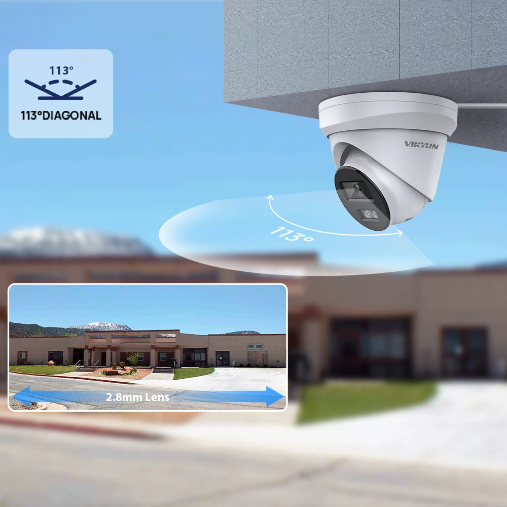 IP Surveillance Security Camera with MIC - WORLDZii