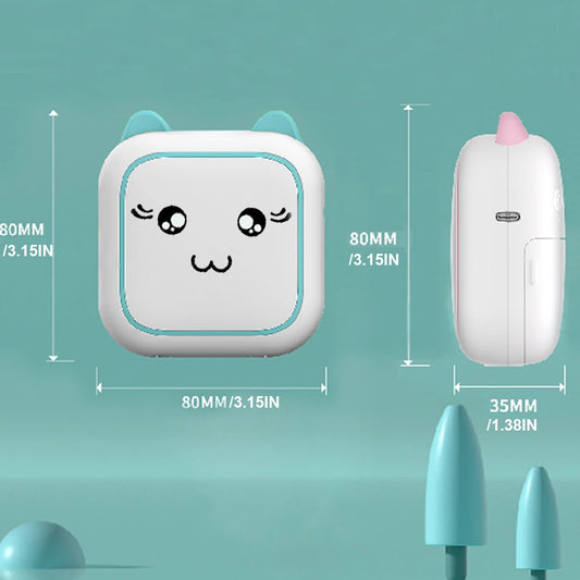 Portable Mini Ink-Free Thermal Printer - WORLDZii